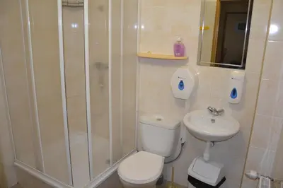 Łazienka w obiekcie Hotelik Orlik