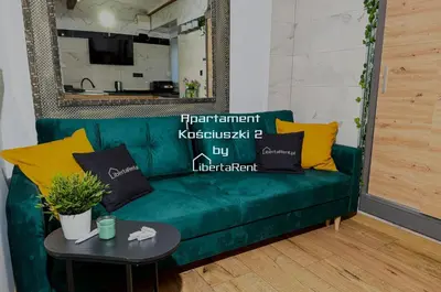 Część wypoczynkowa w obiekcie Apartament Kościuszki 2 by LibertaRent