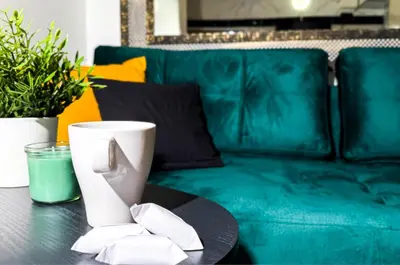 Część wypoczynkowa w obiekcie Apartament Kościuszki 2 by LibertaRent