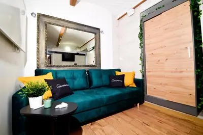 Część wypoczynkowa w obiekcie Apartament Kościuszki 2 by LibertaRent