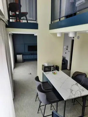 Część wypoczynkowa w obiekcie Gvarna Apartamenty