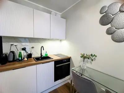 Kuchnia lub aneks kuchenny w obiekcie AmaMolto Select - włoskie apartamenty, bezpłatny parking