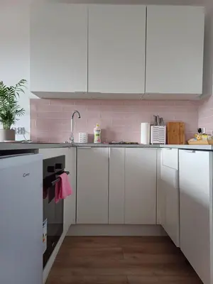Kuchnia lub aneks kuchenny w obiekcie Apartamenty Lubin