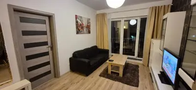 Telewizja i/lub zestaw kina domowego w obiekcie Apartament Opole Przylesie Self Check-in