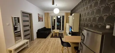 Kuchnia lub aneks kuchenny w obiekcie Apartament Opole Przylesie Self Check-in