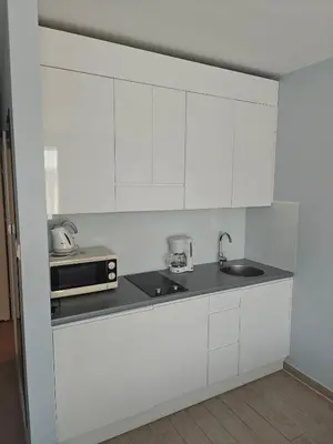 Kuchnia lub aneks kuchenny w obiekcie Apartament MERCURY