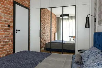 Łóżko lub łóżka w pokoju w obiekcie Close-Central Wroclaw Apartment - City Center - One Bedroom Apartment - JP19