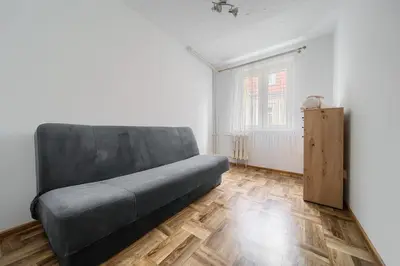 Część wypoczynkowa w obiekcie Wyspa Słodowa Apartment for 8 People by BookingHost