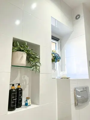 Kuchnia lub aneks kuchenny w obiekcie Biszkoptowy Apartament