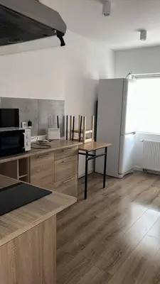 Kuchnia lub aneks kuchenny w obiekcie Apartamenty Ścinawa