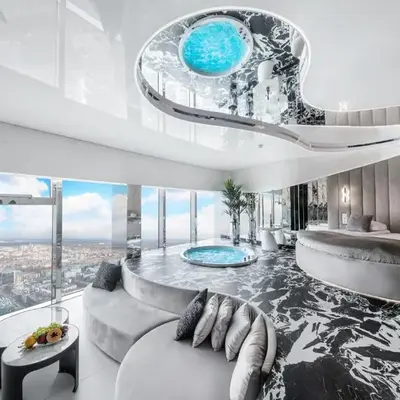 Apartamenty Sky Tower z Jakuzzi Przy Oknie by BQQK