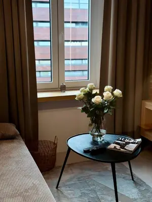 Część wypoczynkowa w obiekcie Wolności9 Stylowy Apartament w centrum Wrocławia tuż przy NFM