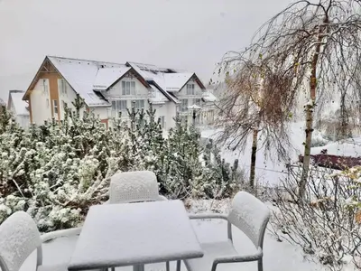 Obiekt Apartament z tarasem w Czarna Góra Resort - Livigno - Sienna zimą