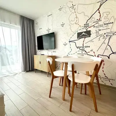Apartament z tarasem w Czarna Góra Resort - Livigno - Sienna