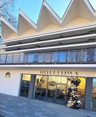 Budynek, w którym mieści się apartament