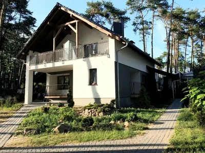 Budynek, w którym mieści się dom wakacyjny