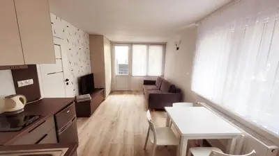 Część wypoczynkowa w obiekcie apartamenty nad jeziorem