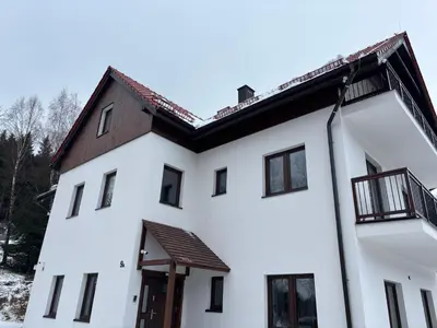 Budynek, w którym mieści się apartament