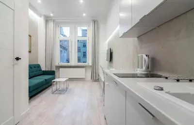Kuchnia lub aneks kuchenny w obiekcie Luksusowe Apartamenty 2 min do Rynku