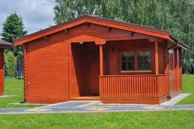 Budynek, w którym mieści się dom wakacyjny