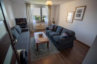 Część wypoczynkowa w obiekcie Apartament Kama