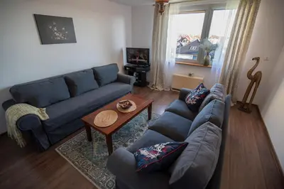Część wypoczynkowa w obiekcie Apartament Kama