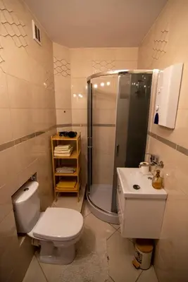 Łazienka w obiekcie Apartament Kama