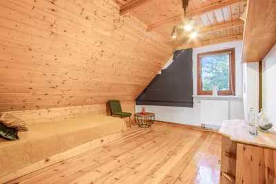 Plan piętra w obiekcie Rustykalny domek pod Ślężą