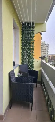 Część wypoczynkowa w obiekcie Apartament Retro