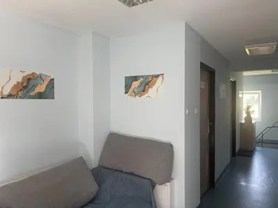 Część wypoczynkowa w obiekcie Wiejska Chata w Doline Baryczy