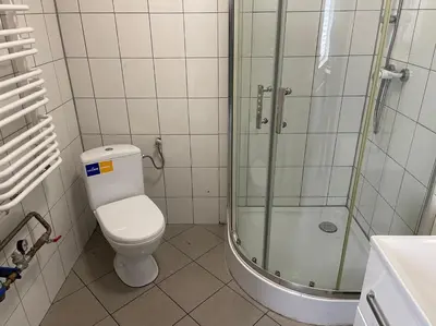 Łazienka w obiekcie Wiejska Chata w Doline Baryczy