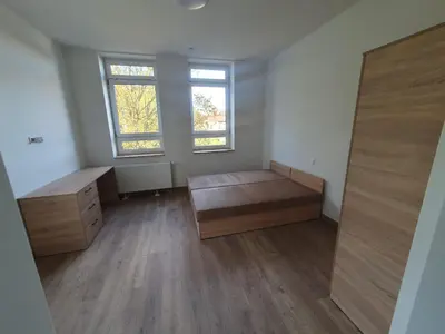Łóżko lub łóżka w pokoju w obiekcie PSI Koszarowa