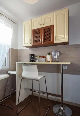 Kuchnia lub aneks kuchenny w obiekcie Plac Uniwersytecki 15B