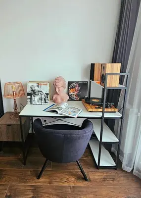 Część wypoczynkowa w obiekcie Apartament Wrocław Promenady
