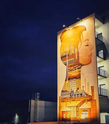 Budynek, w którym mieści się apartament