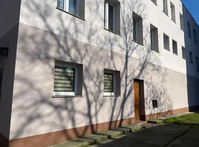 Budynek, w którym mieści się apartament