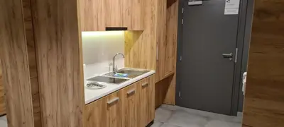 Kuchnia lub aneks kuchenny w obiekcie Aparthotel Apartamenty Czarna Góra 131
