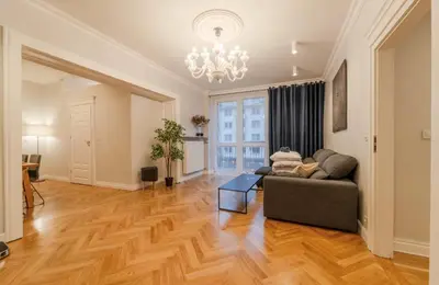 Część wypoczynkowa w obiekcie Big Apartment Wroclaw - Center - 4 Rooms - 6 Beds - 2 Balcony - 12 people - 100m2