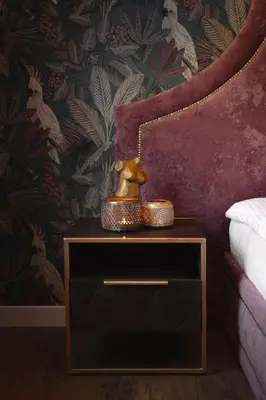 Łóżko lub łóżka w pokoju w obiekcie Apartament Kardamon - Sudeckie Historie