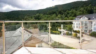 Widok na góry z tego apartamentu