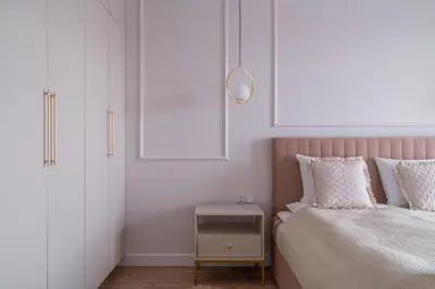 Łóżko lub łóżka w pokoju w obiekcie RentPlanet - Apartamenty Quorum