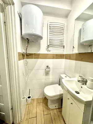 Łazienka w obiekcie Lokietka kawalerka