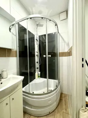 Łazienka w obiekcie Lokietka kawalerka