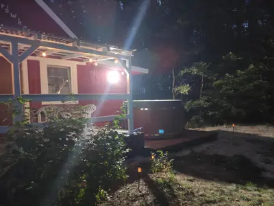 Ogród w obiekcie Hajerówka