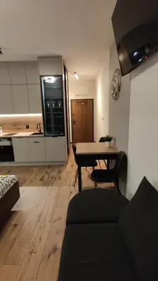 Kuchnia lub aneks kuchenny w obiekcie One-room apartment Nyska Residence Free garage!!!