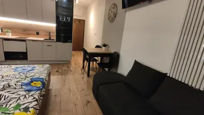 Kuchnia lub aneks kuchenny w obiekcie One-room apartment Nyska Residence Free garage!!!