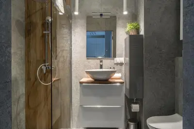 Łazienka w obiekcie RentPlanet - Apartamenty Czysta