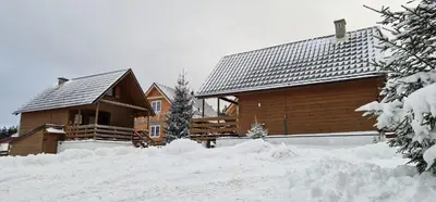 Obiekt Klimatyczne drewniane Domki Jagodna-Spalona 6D jacuzzi sauna,trasy rowerowe zimą