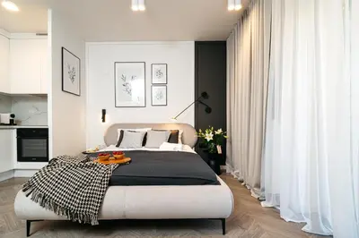 Łóżko lub łóżka w pokoju w obiekcie Kwintesencja wygody w Centrum apartamenty 26 i 63 by Apartamenty na dni Wrocław