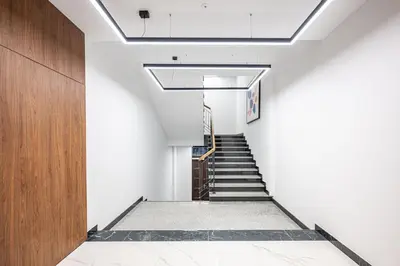 Plan piętra w obiekcie Apartament Botanique